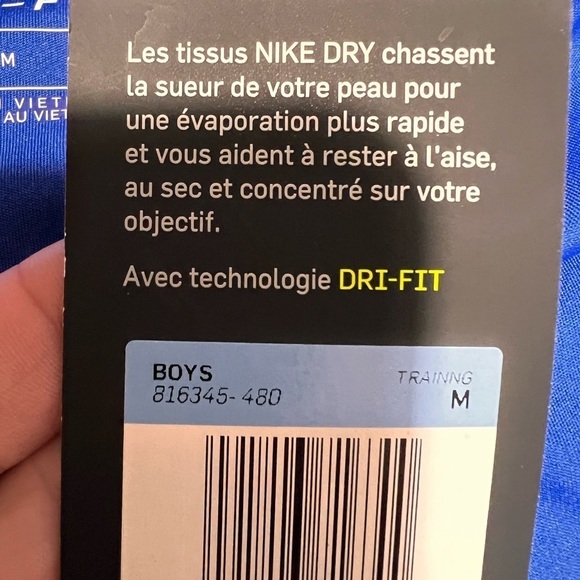 Nike dri fit boy’s shirt size medium - Picture 3 of 6